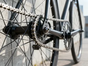 Wnętrze nowoczesnego kasku rowerowego z wyraźnie widoczną żółtą warstwą systemu bezpieczeństwa MIPS.
