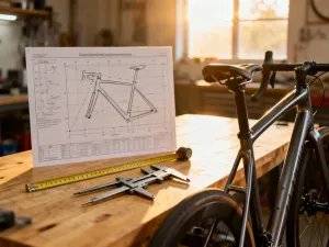 Nowoczesny fotelik rowerowy zamontowany na bagażniku roweru górskiego w słonecznym parku.
