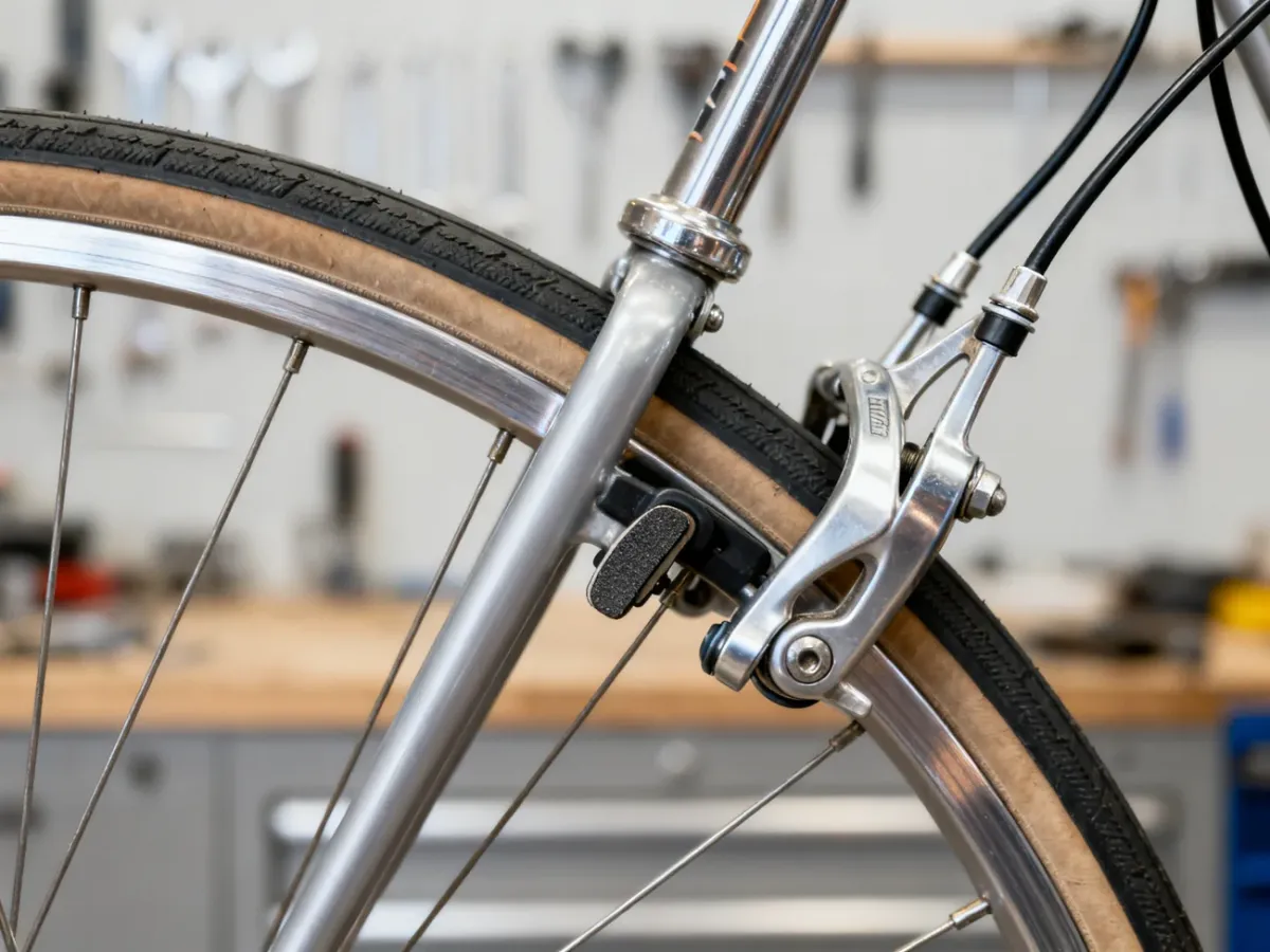 Porównanie hamulca V-brake i cantilever przy obręczy rowerowej